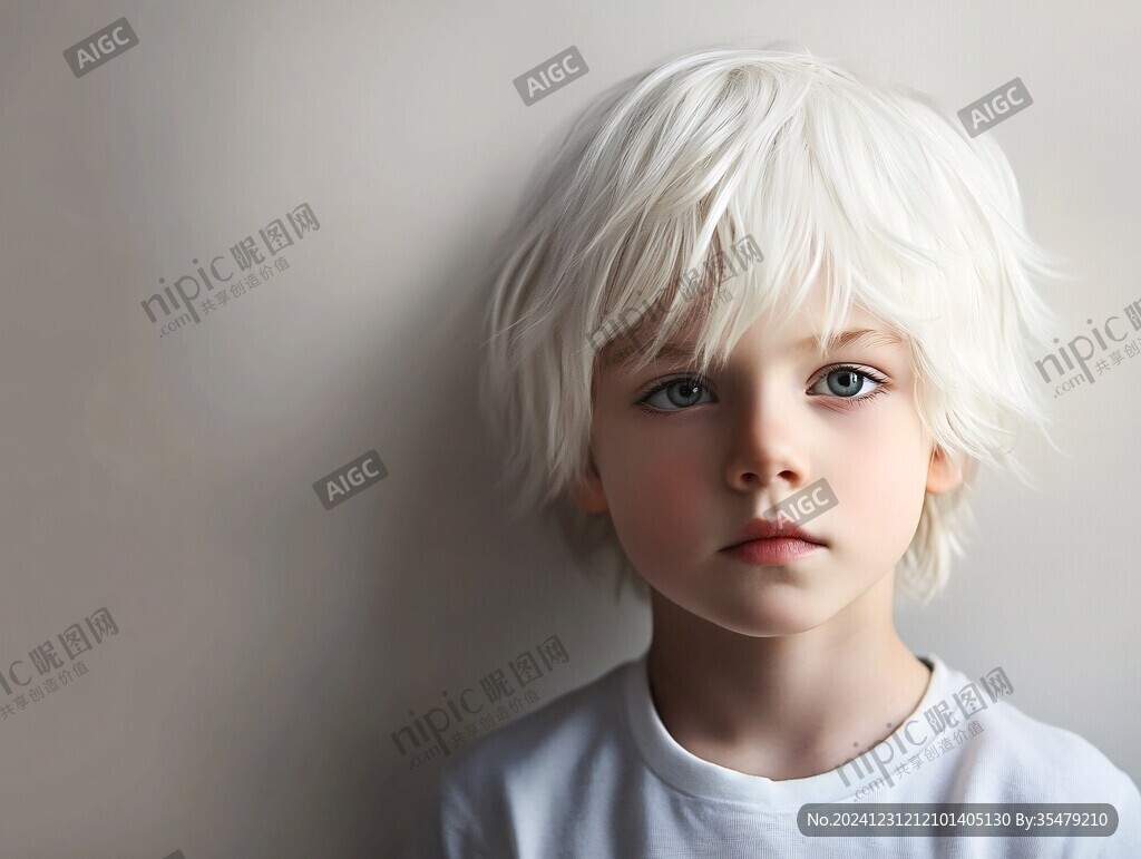 寫(xiě)實(shí)白羊男孩