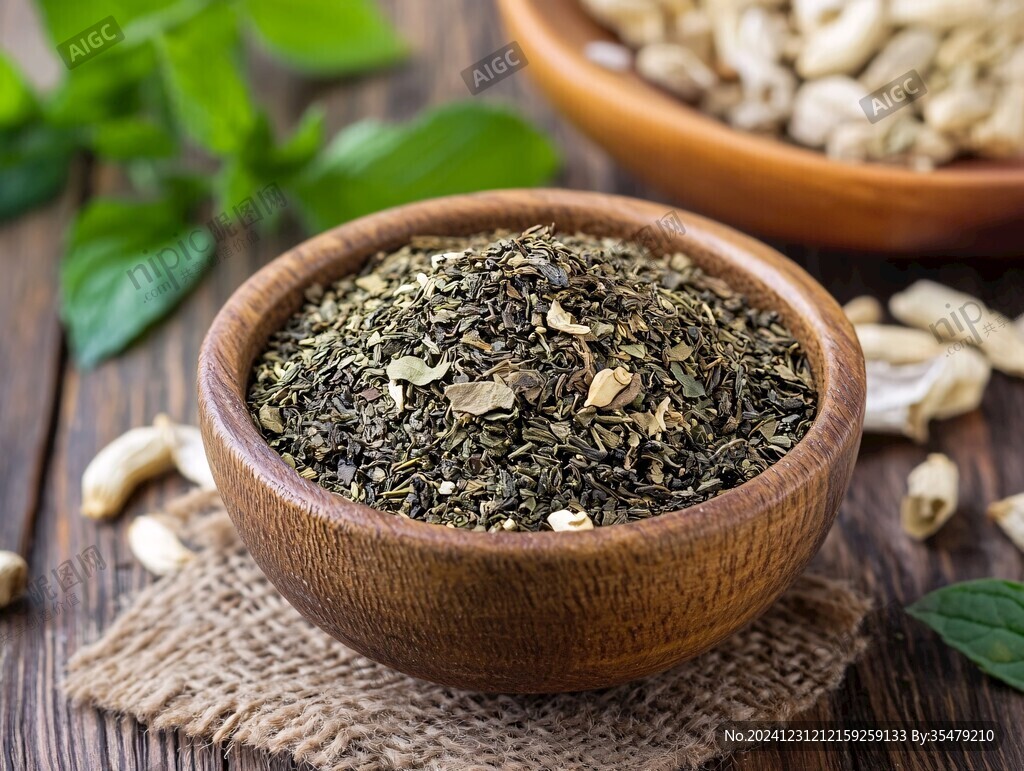 荷葉粒茶