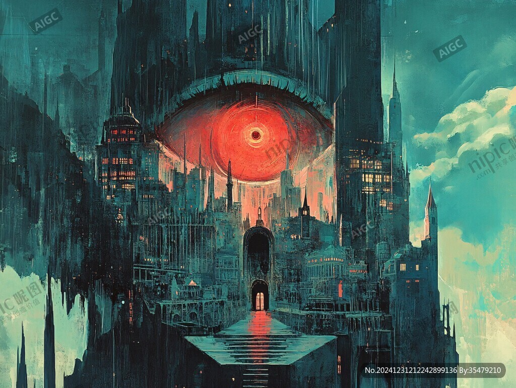 科幻題材插畫