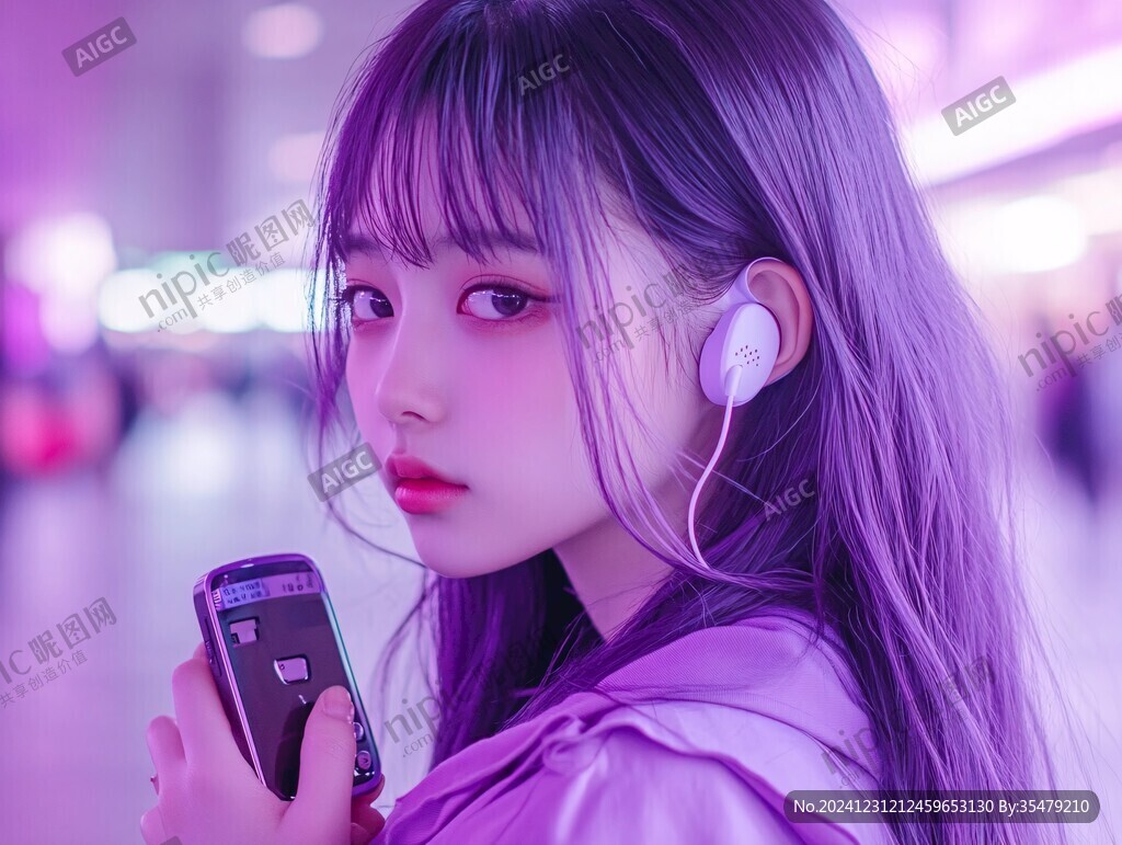 聽歌的少女