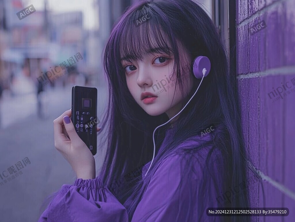 紫色系風格