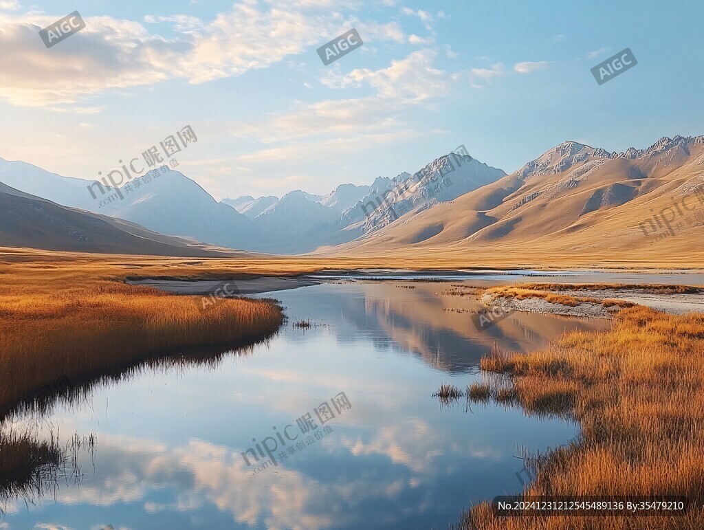 高山湖泊賽里木