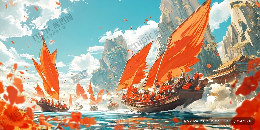 龍旗飄揚的艦隊
