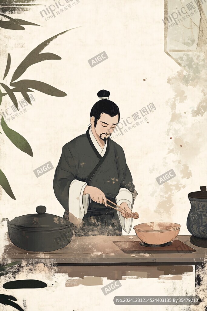 傳統文化中醫搗藥