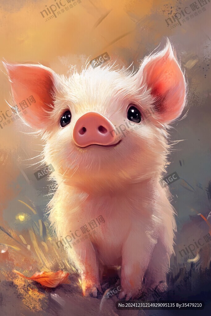 動物插畫寫實
