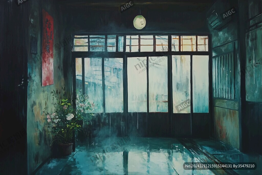 民宿插畫