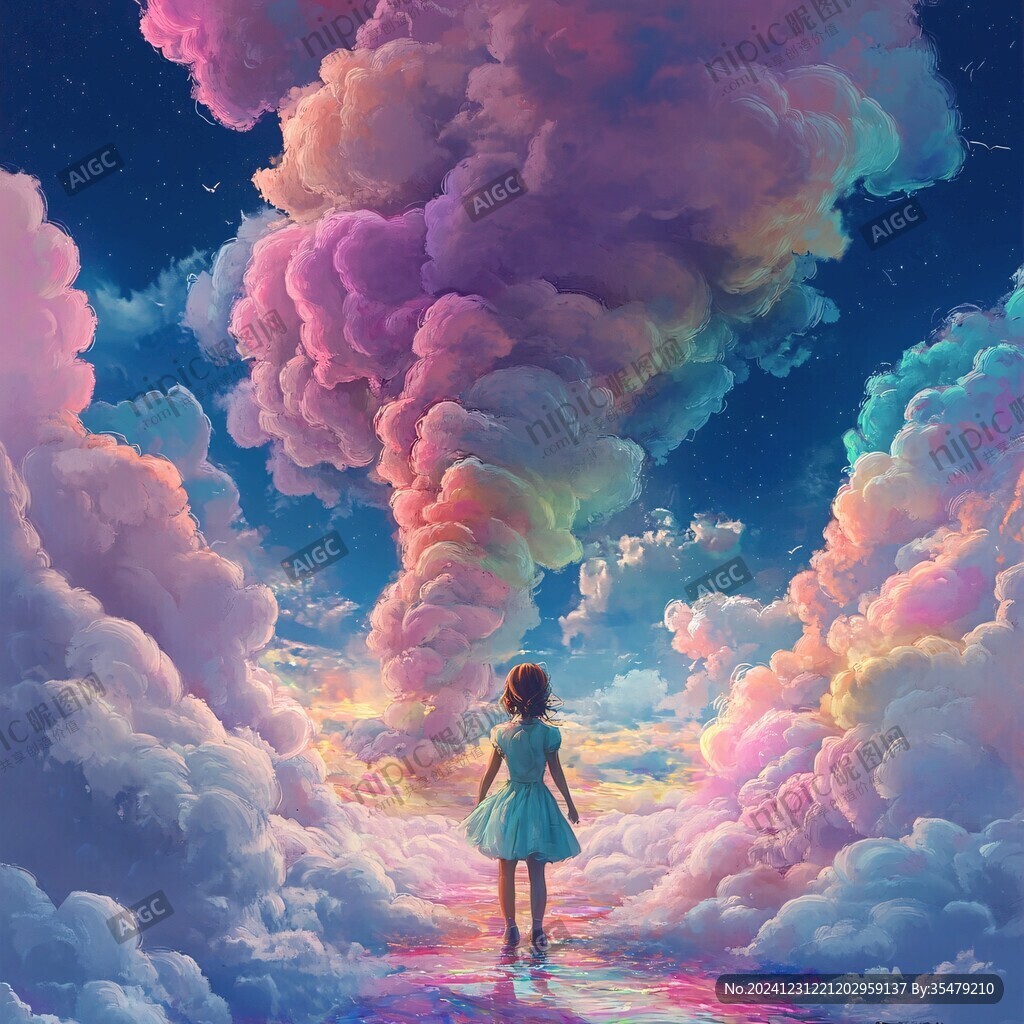幻想夢(mèng)境插畫