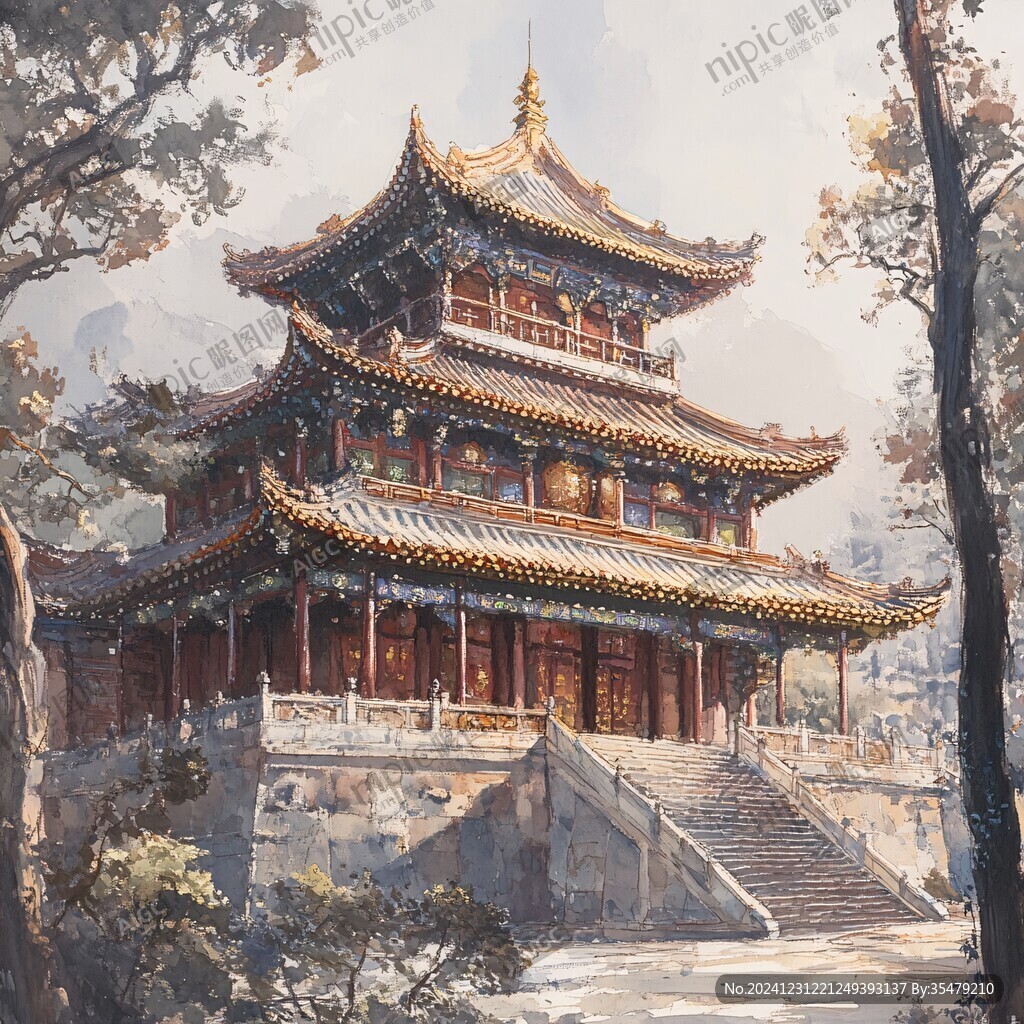 崇安閣插畫