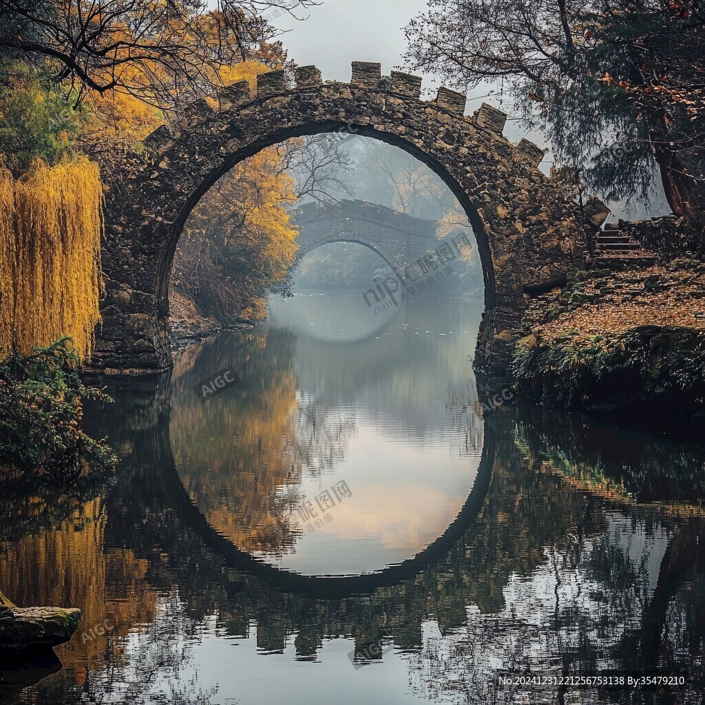拱橋秋色
