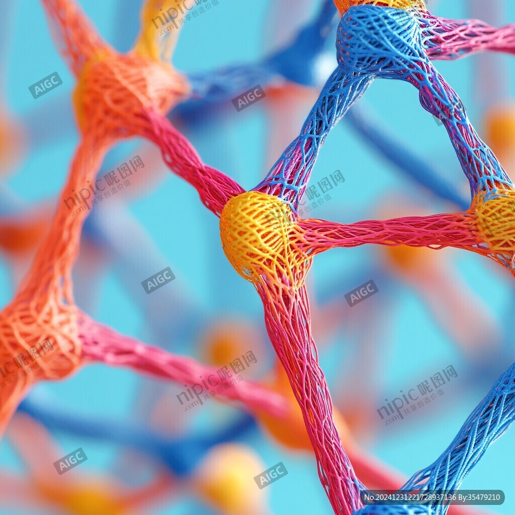 彩色細胞基因鏈dna