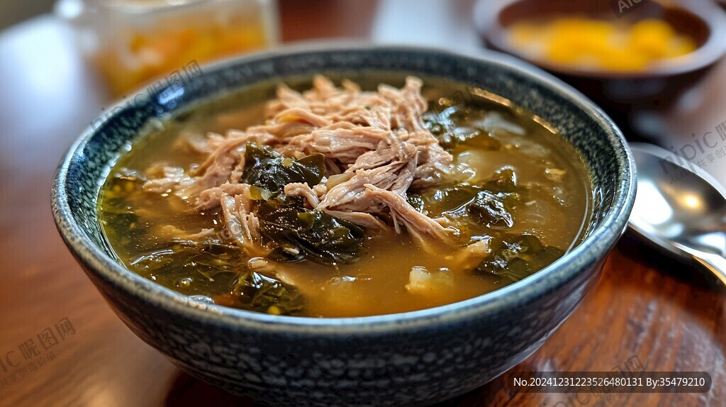 雞湯桑菜