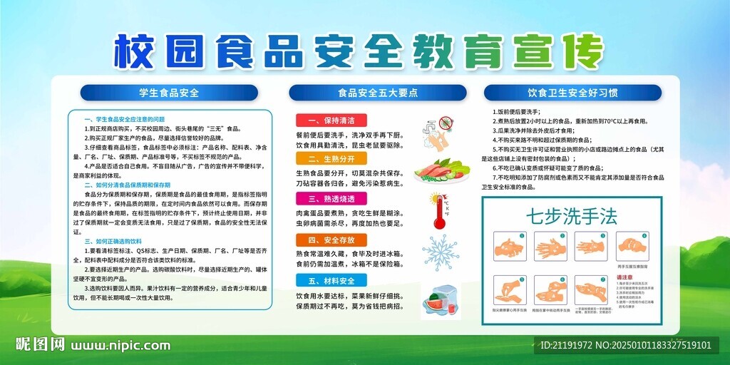 校園食品安全教育宣傳