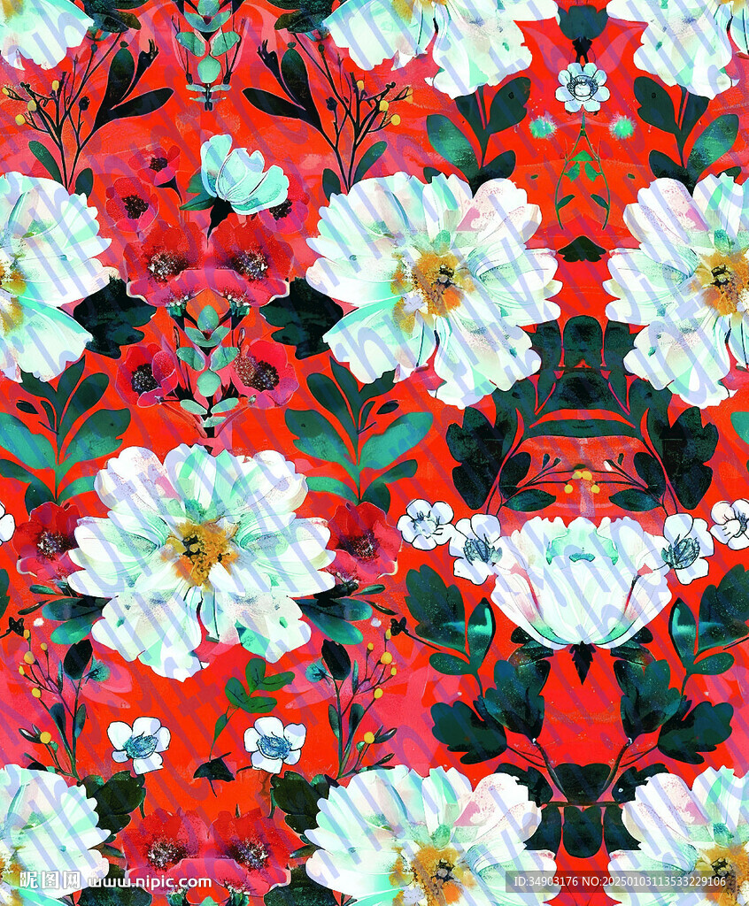 大紅花