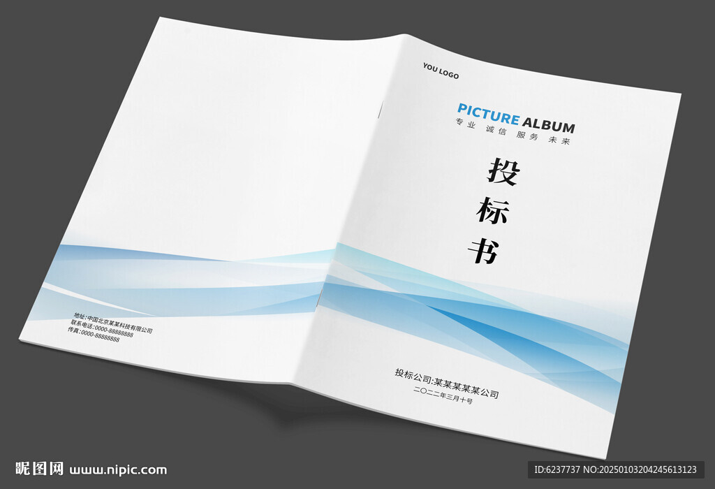 投標(biāo)書封面