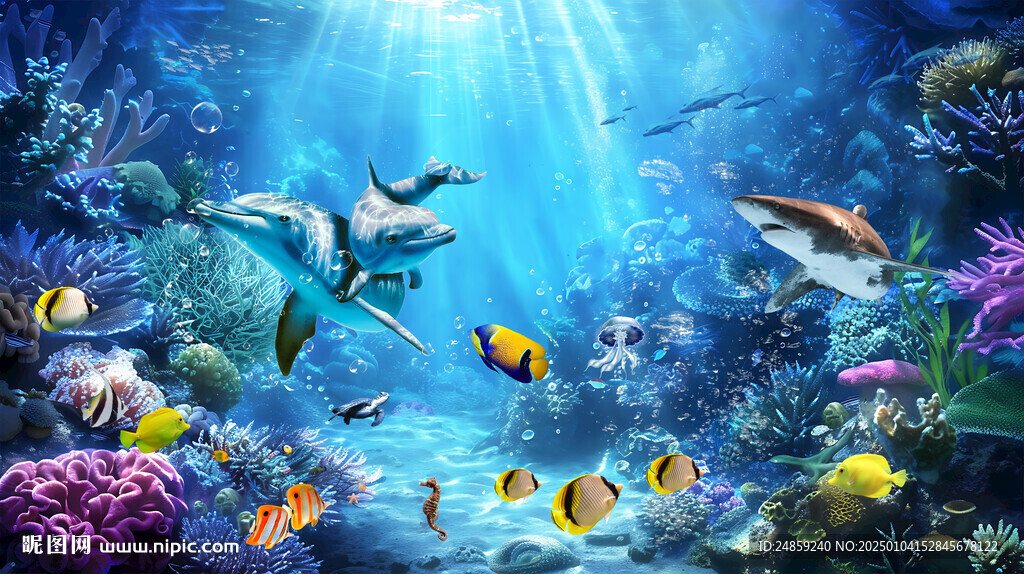 海底世界海底生物
