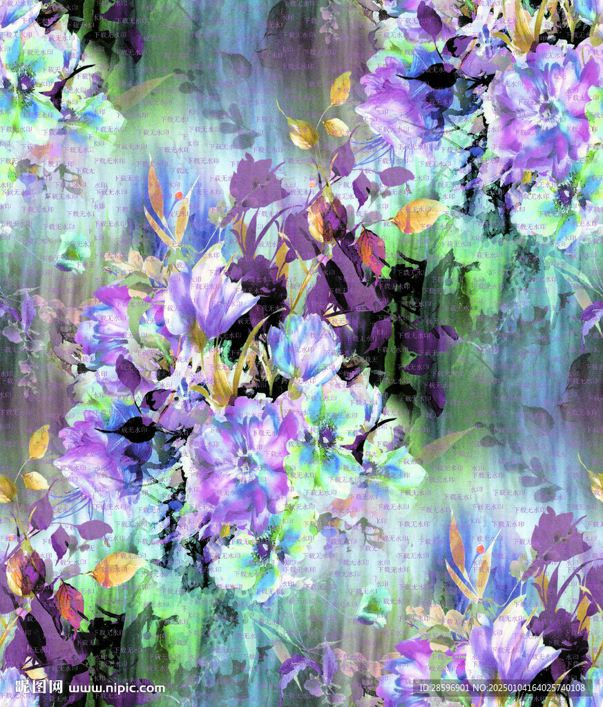 抽象花 