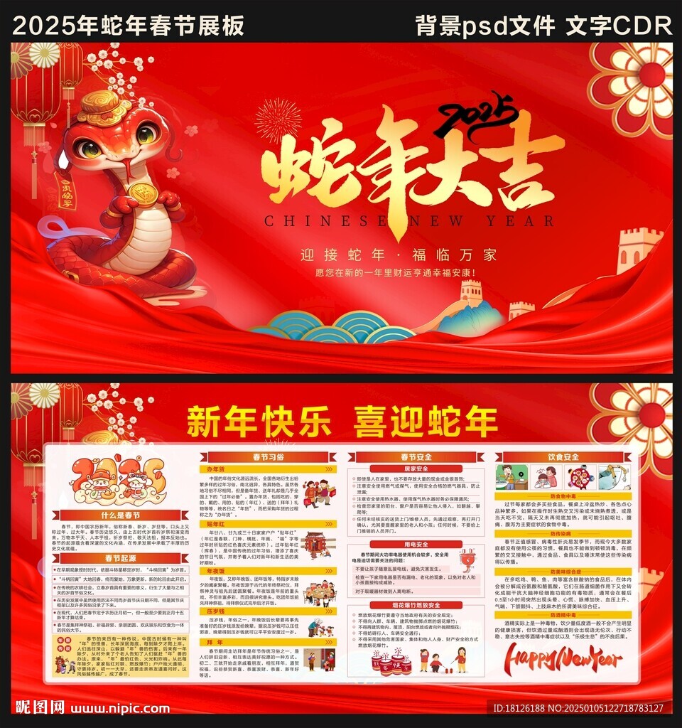春節(jié)安全知識(shí)宣傳欄
