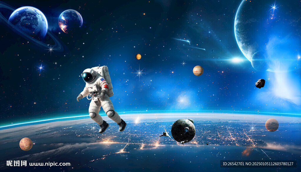 璀璨宇宙星空
