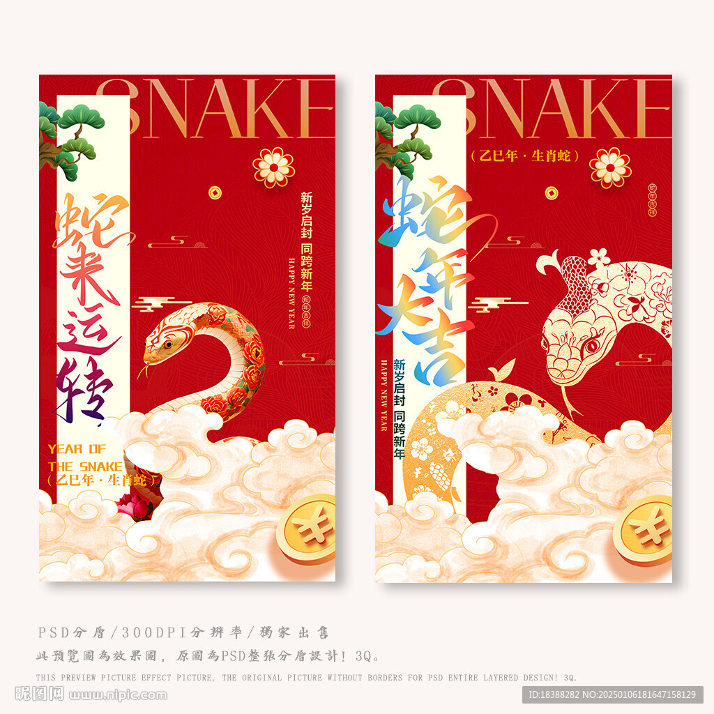 蛇年 中國(guó)年