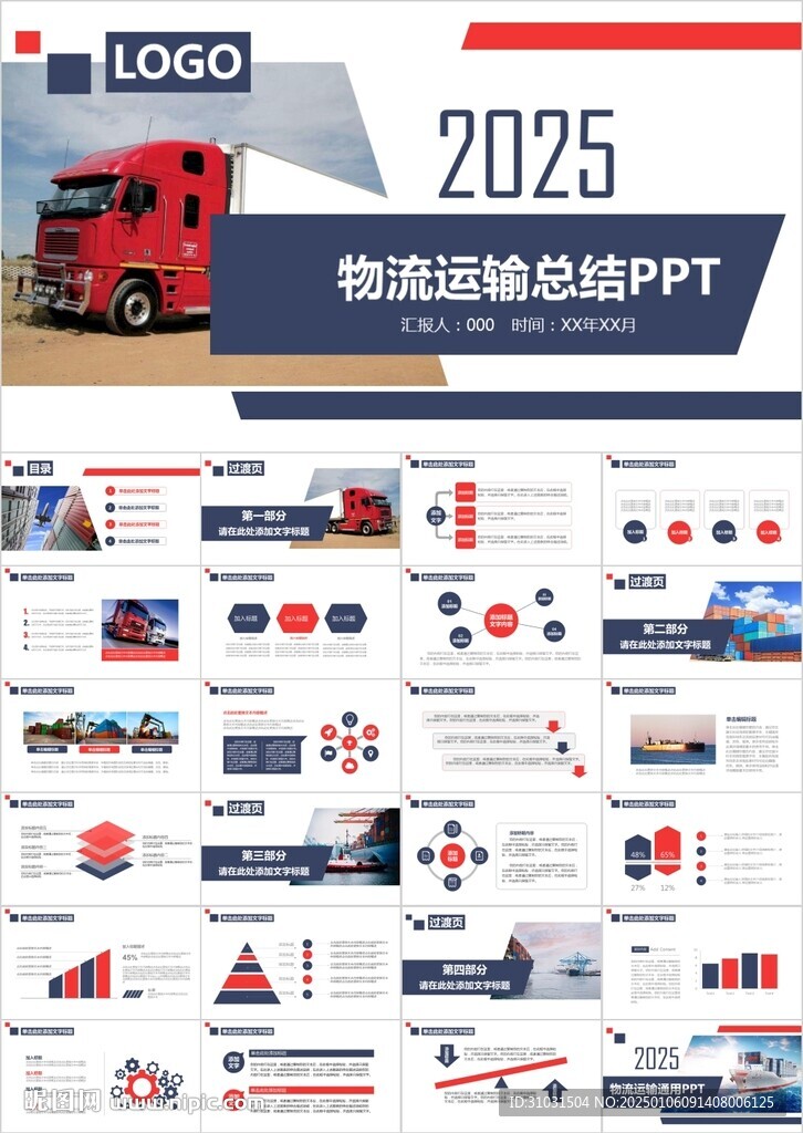 物流運(yùn)輸總結(jié)PPT
