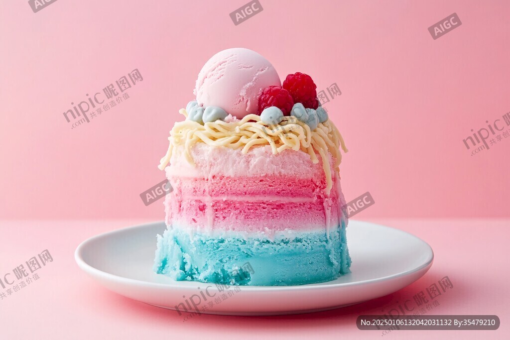 炫彩蛋糕