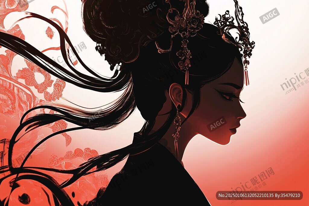 女皇插畫