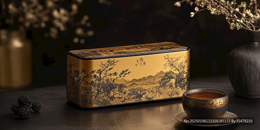 宮廷茶葉盒