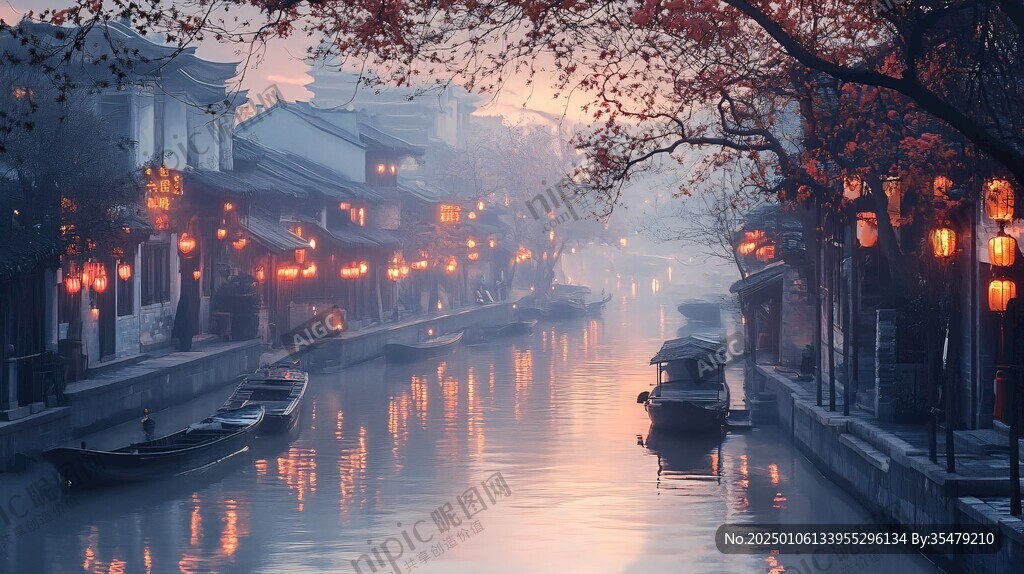 唯美浪漫江南水鄉(xiāng)風(fēng)情