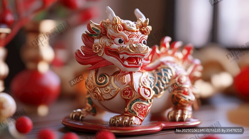 龍年裝飾擺件