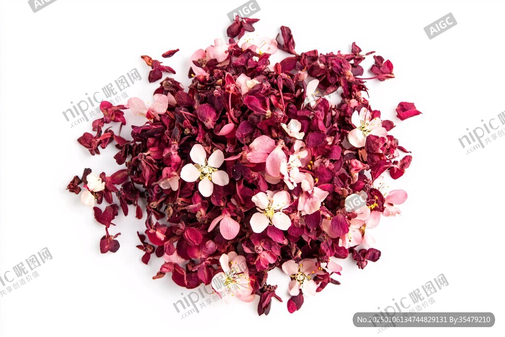玫瑰干花瓣