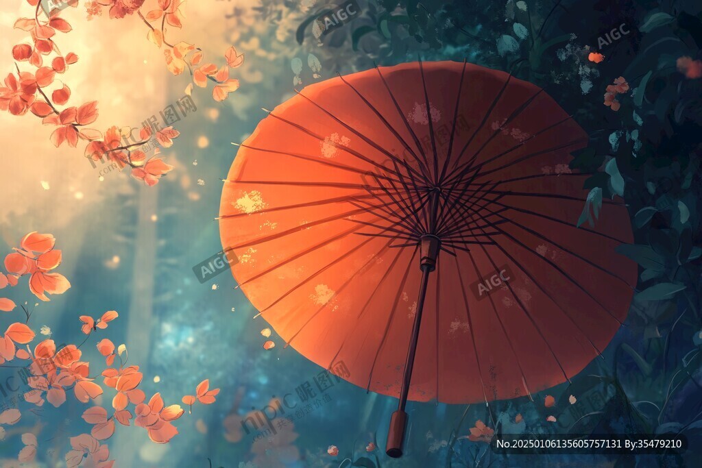 唯美紙傘