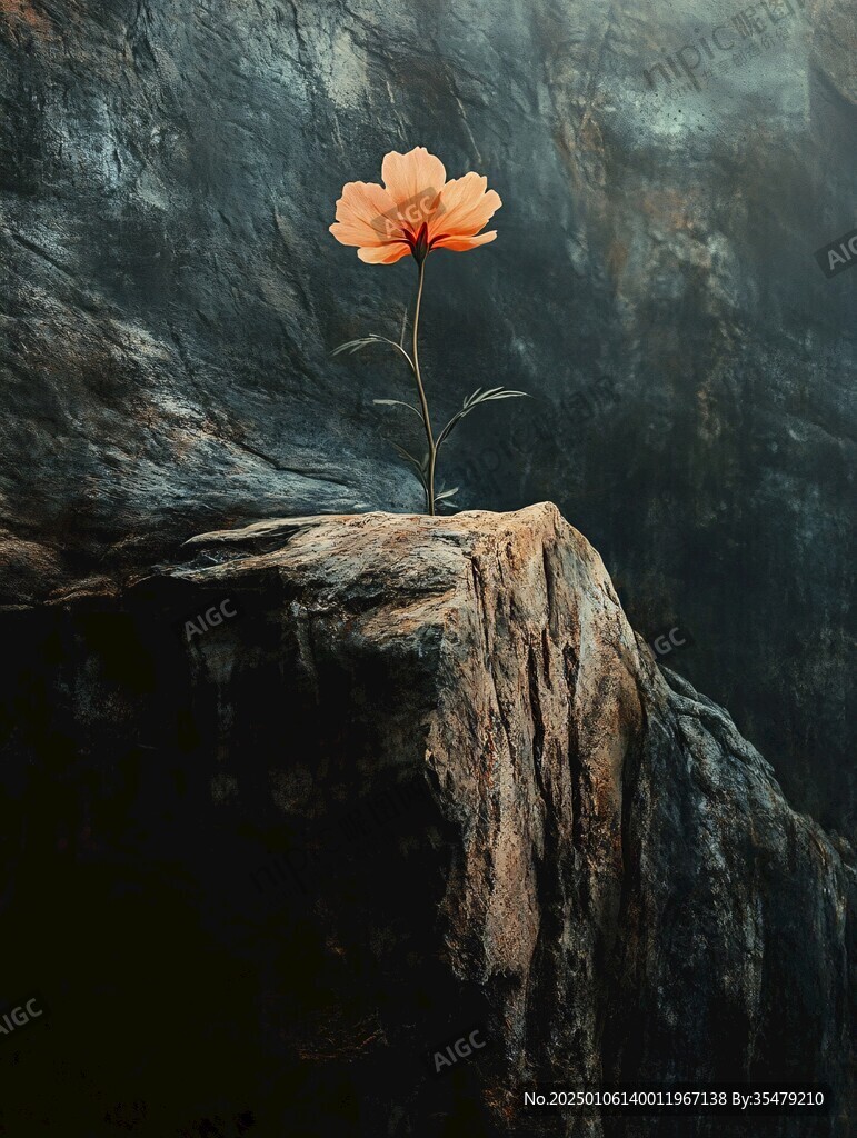 石縫里的花