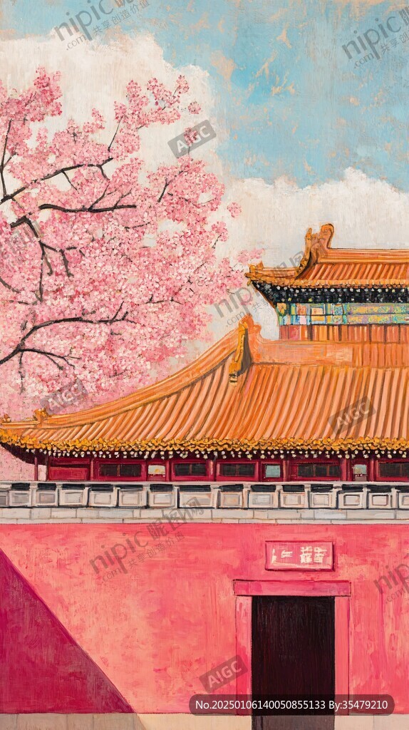 故宮插畫