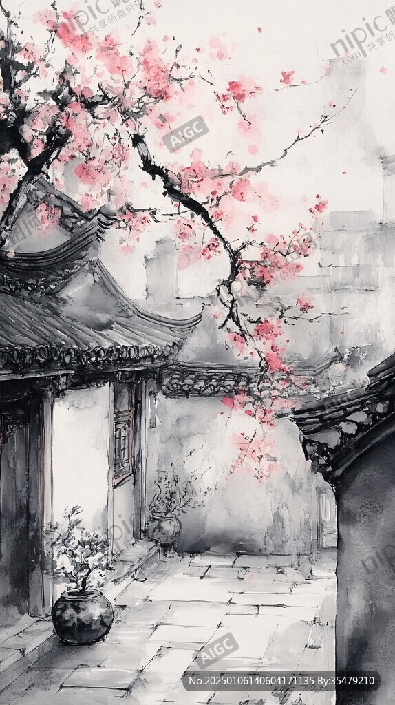 古風(fēng)意境高清繪畫