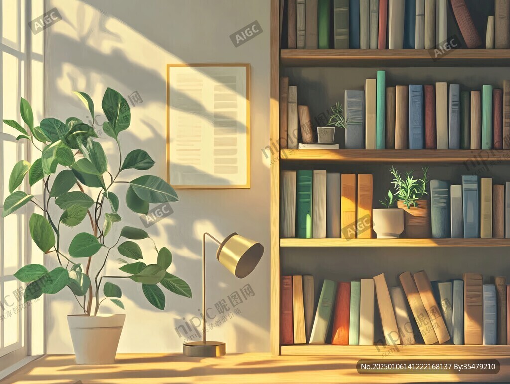 書房插畫