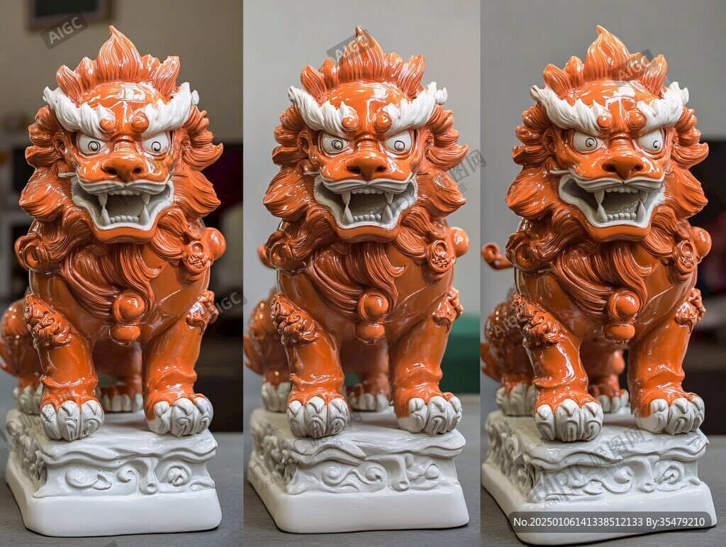 雙獅鎮宅