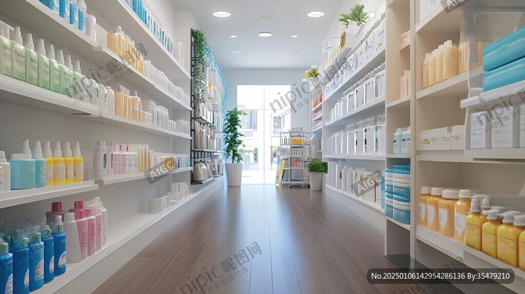 護膚品店內景