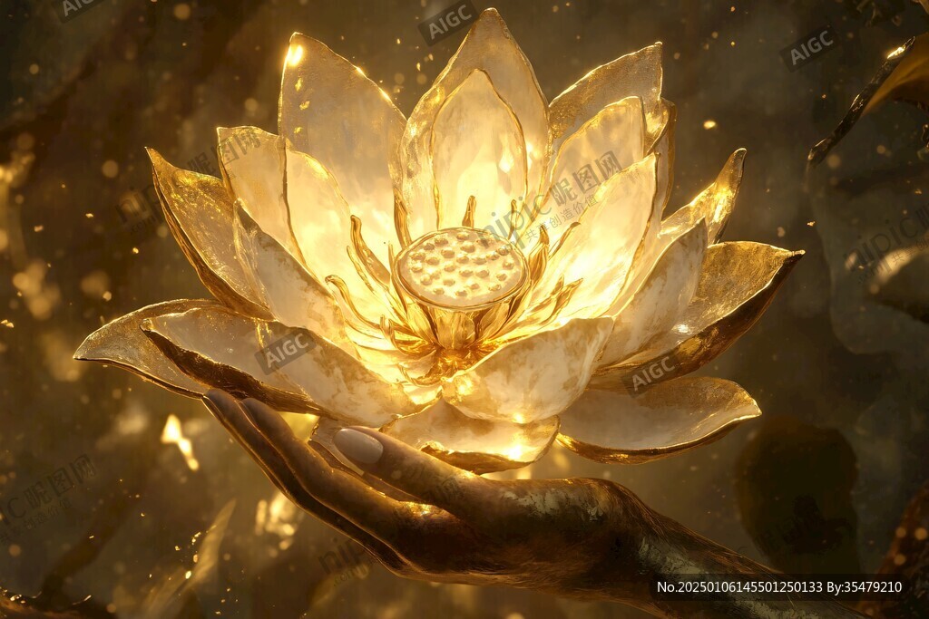 蓮花多重曝光