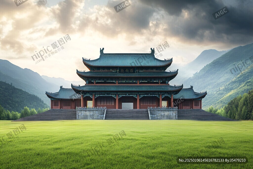 中式廟宇建筑