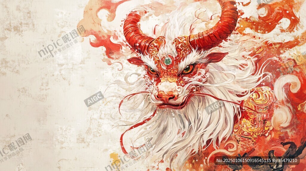 插畫龍年插畫