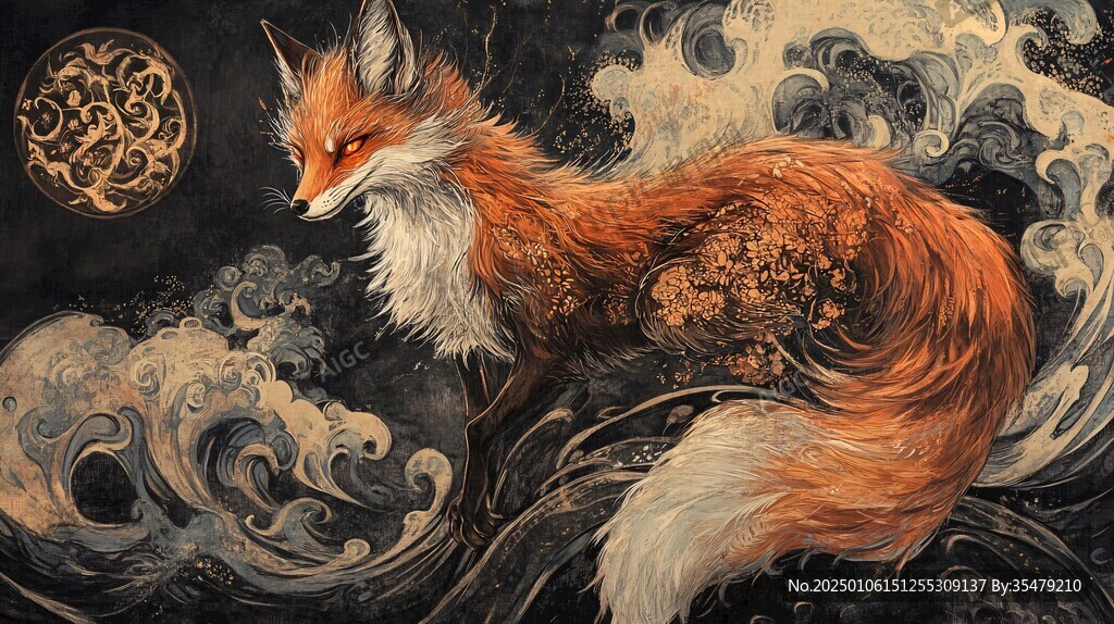 狐貍精插畫(huà)