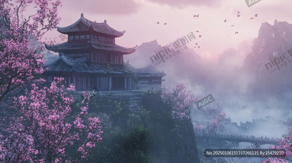 古風(fēng)場(chǎng)景春暖花開(kāi)