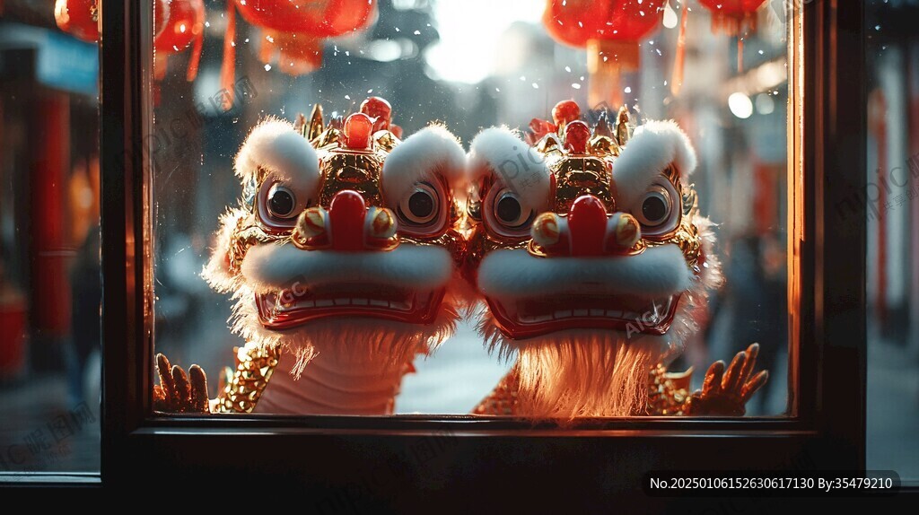 春節(jié)舞獅