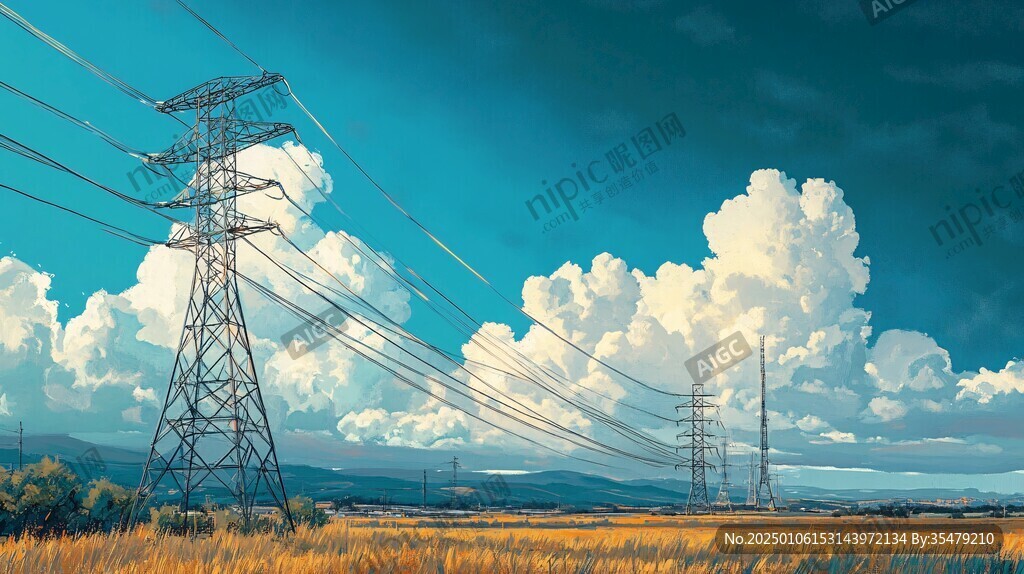 電力局插畫