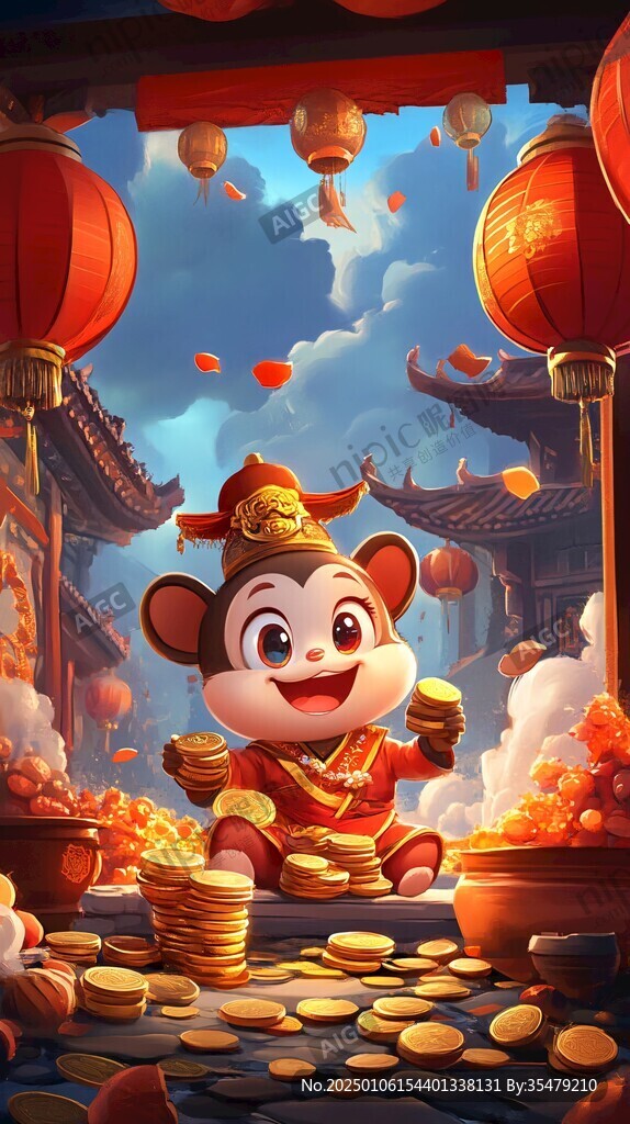 鼠年迎財神
