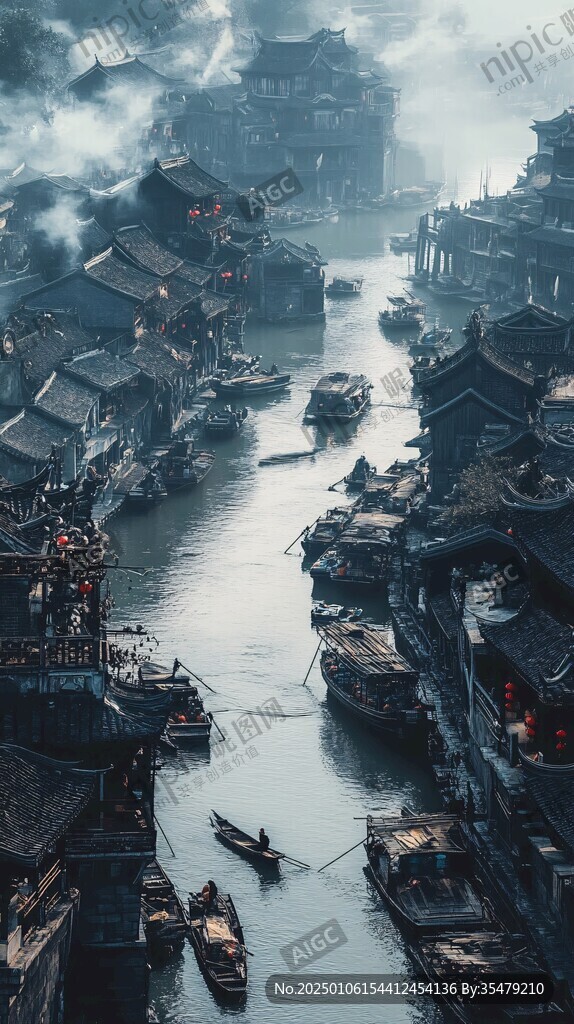 唯美古鎮(zhèn)風(fēng)光