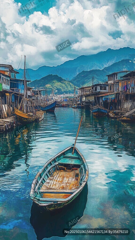 船家意境人文風光