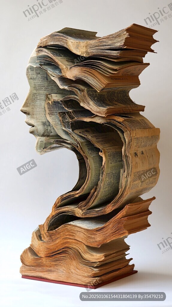 書籍雕塑