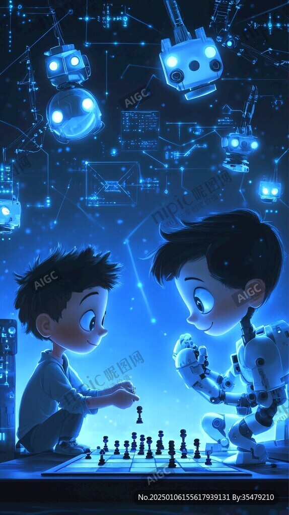人工智能插畫