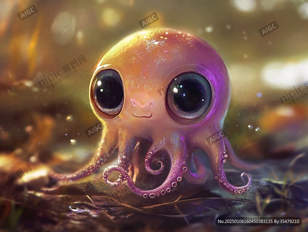 q版章魚